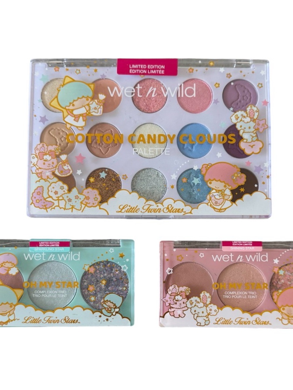 wet n wild Cotton Candy Clouds Eyeshadow Palette - Pastel Multi